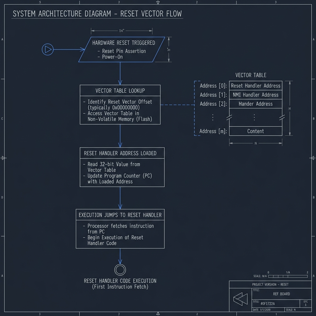 Reset Vector Flow